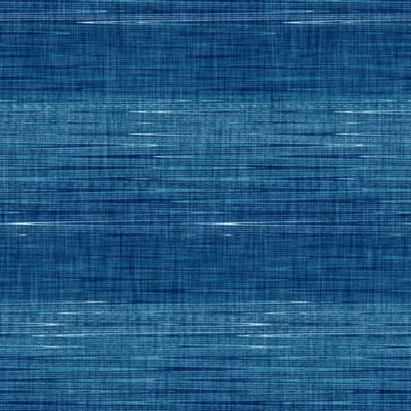 Textura clásica de tela de camisa masculina de rayas tejidas azules. El espacio marino teñido de fondo melange martillado. Paño de moda textil simple y sin costuras. Tejido de alta resolución en toda la impresión. — Foto de Stock