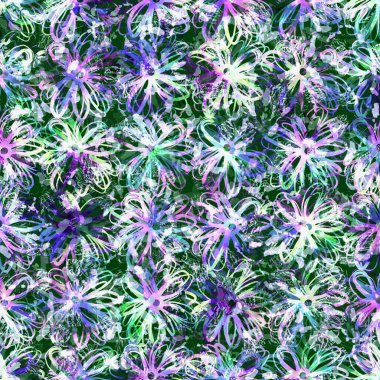 Kusursuz leylak, ombre deseni deseni. 80 'lerin mavi yıkama efektli benekli ev dekoru. 