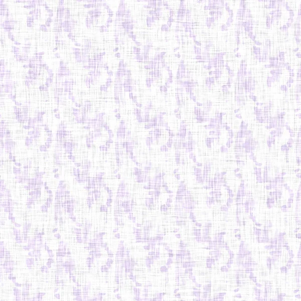 Naadloze bleke lila wassen ombre textuur patroon. Gevlekte vintage home decor met 80s blauw washy effect. — Stockfoto