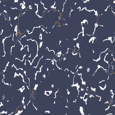 Koyu mavi mermer, erkeksi, dikişsiz doku. Düzensiz mürekkep lekesi boya etkisi. Mermer kaplanabilir grafik tasarımı duvar kağıdı örneği