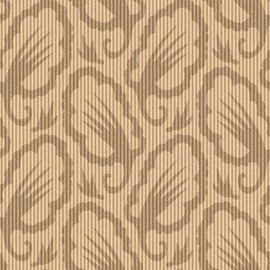 Ecru geri dönüşümlü posalı kağıt dokusu. Sade, nötr kahverengi kraft malzemesi. Çevre ambalajı, nakliye ve el işi kırtasiyesi hediye paketi.