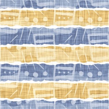 Hassas Fransız dantel efekti. Kusursuz çizgili desen. Süslü Provence tarzı dantelli kır evi dekorasyonu. Kırsal, modern, pejmürde, şık tasarım için keten kumaş duvar kağıdı..