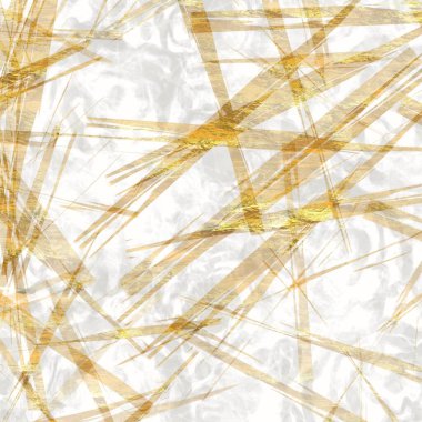 Altın metalik el yapımı pirinç kağıdı dokusu. Pürüzsüz washi tabakası ve bulanık altın metal pulları. Modern düğün dokusu, zarif kırtasiye ve asgari Japon tarzı tasarım unsurları için..