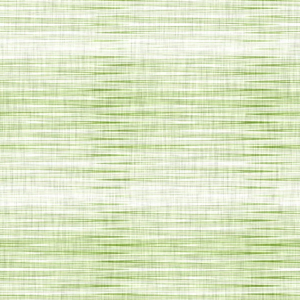 Texture lin fond avec bande cassée. Motif organique irrégulier rayé sans couture. Textile de printemps uni moderne à 2 tons pour la décoration intérieure. Agritourisme scandi style vert rustique partout imprimer. — Photo