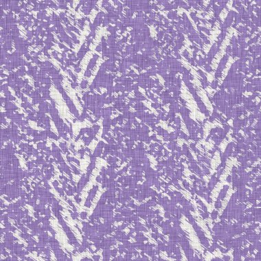 Lavanta çiftliği kırık şerit deseni. Çizgili ülke çizgileri parmak izlerinin üzerine örülmüş. Mor rustik baskılı kumaş efekti. Provence stili, pejmürde ev dekoru kumaşı..