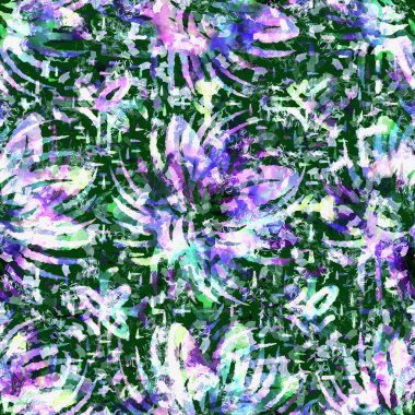 Kusursuz leylak, ombre deseni deseni. 80 'lerin mavi yıkama efektli benekli ev dekoru. 