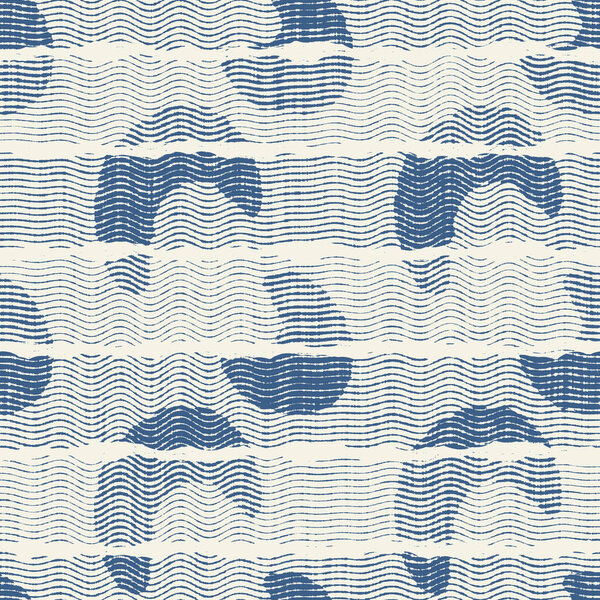 Delicate french lace effect seamless stripe pattern. Ornate provence style lacy ribbon country cottage decor background. Linen fabric wallpaper for rustic modern shabby chic design.