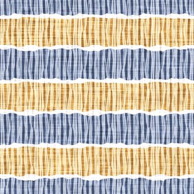 Hassas Fransız dantel efekti. Kusursuz çizgili desen. Süslü Provence tarzı dantelli kır evi dekorasyonu. Kırsal, modern, pejmürde, şık tasarım için keten kumaş duvar kağıdı..