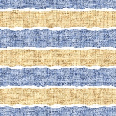 Hassas Fransız dantel efekti. Kusursuz çizgili desen. Süslü Provence tarzı dantelli kır evi dekorasyonu. Kırsal, modern, pejmürde, şık tasarım için keten kumaş duvar kağıdı..