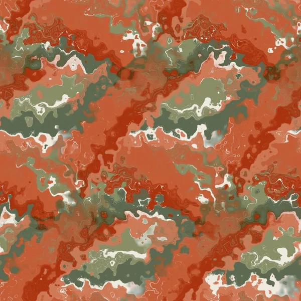 Западные мраморные пятна бесшовные растровые рисунки. Чешская пустыня оранжевый неправильный дизайн ткани для verstaile природного фона. — стоковое фото