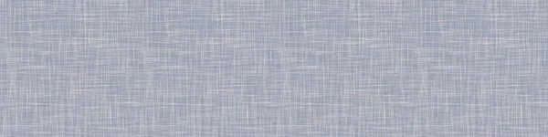 Azul francés irregular patrón de lino moteado sin costuras. Estilo de casa de campo tonal fondo moteado abstracto. Efecto textil rústico vintage simple. Textura primitiva tela chic shabby — Archivo Imágenes Vectoriales