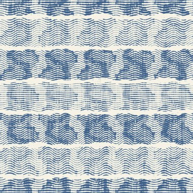 Hassas Fransız dantel efekti. Kusursuz çizgili desen. Süslü Provence tarzı dantelli kır evi dekorasyonu. Kırsal, modern, pejmürde, şık tasarım için keten kumaş duvar kağıdı..