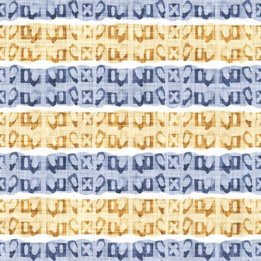 Hassas Fransız dantel efekti. Kusursuz çizgili desen. Süslü Provence tarzı dantelli kır evi dekorasyonu. Kırsal, modern, pejmürde, şık tasarım için keten kumaş duvar kağıdı..