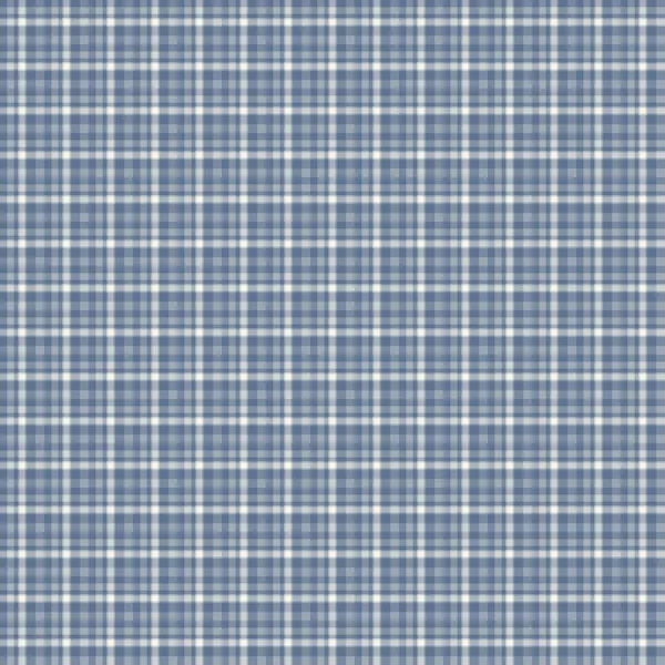 Französisches Bauernhaus gewebt blau karierten karierten nahtlosen Leinenmuster. Rustikaler Ton Landhausküche karierter Stoffeffekt. Tartan Hütte 2 Ton grau Hintergrund Material Textur. — Stockfoto