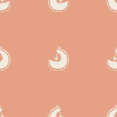 Cinsiyet ayrımı yapmayan uykulu yıldız ve kusursuz vektör arkaplan. Basit, kaprisli, romantik, 2 tonlu bir model. Çocuk odası duvar kâğıdı ya da her yerde skandal var.. 