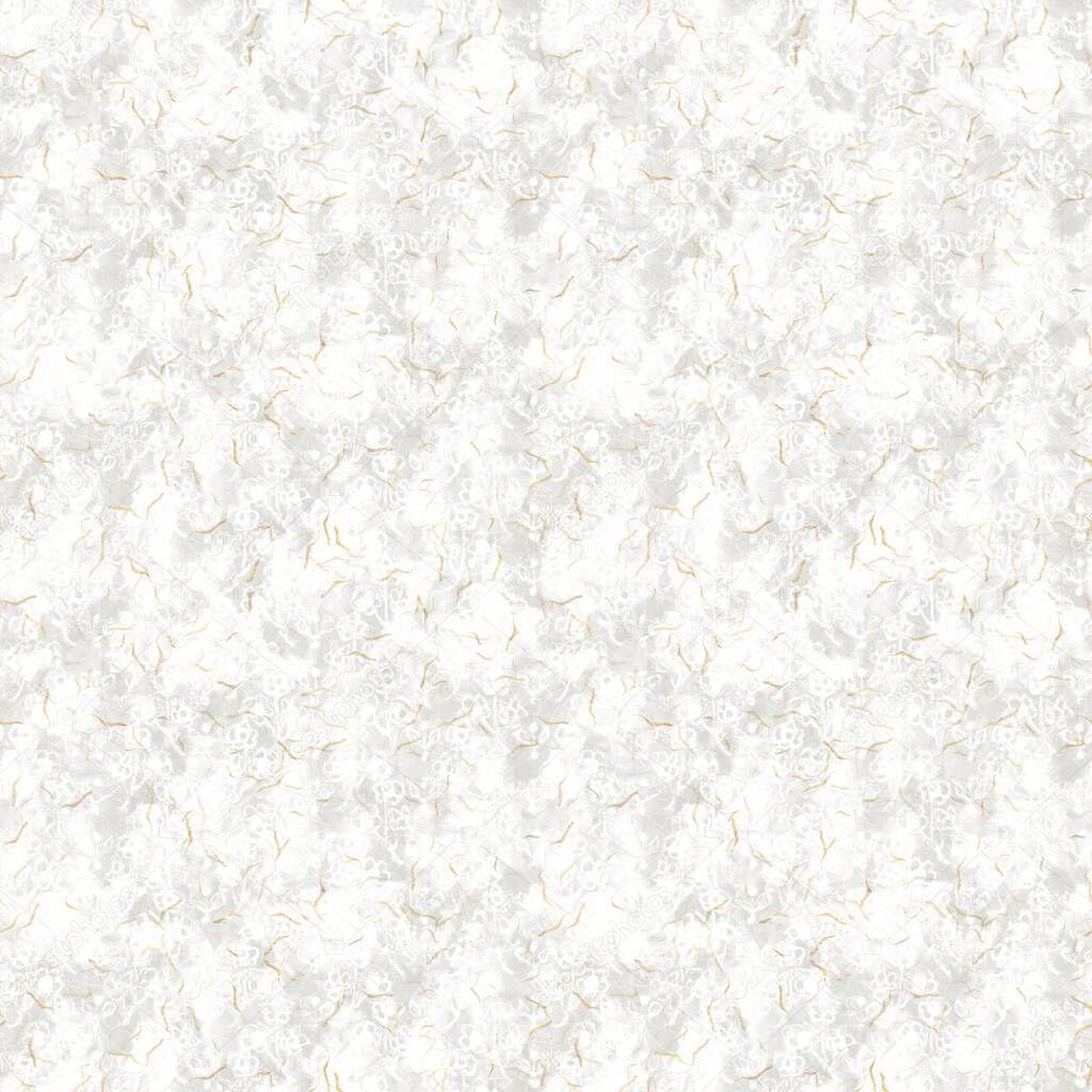 Handmade white gold metallic rice sprinkles paper texture. Seamless washi sheet blur background. Sparkle wedding texture, glitter stationery and pretty foil style digital luxe design element.