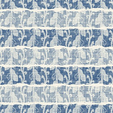 Hassas Fransız dantel efekti. Kusursuz çizgili desen. Süslü Provence tarzı dantelli kır evi dekorasyonu. Kırsal, modern, pejmürde, şık tasarım için keten kumaş duvar kağıdı..