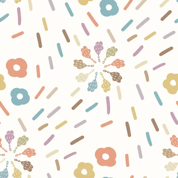 Cinsiyet olarak nötr yapraklı, kusursuz vektör arkaplan. Basit botanik 2 ton şablonu. Çocuk odası duvar kâğıdı ya da her yerde skandal var.. 