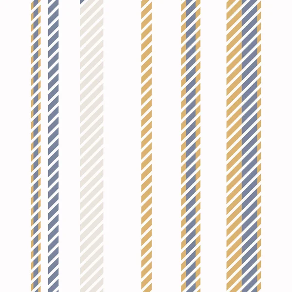 Estampado de patrón de tela de rayas de cocina de campo francés sin costuras. Fondo amarillo blanco a rayas verticales. Tinte Batik provence estilo rústico tejido cottagecore textil. — Vector de stock