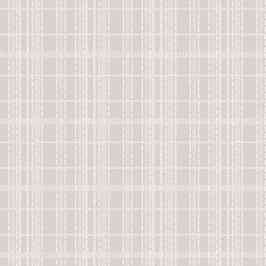 Çiftlik evi grisi kusursuz vektör deseni. Gingham bebek renk kontrolü geçmişi. Her tarafı kumaşla örülmüş.. 
