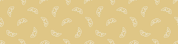 Gender neutral love heart vector banner . Simple whimsical romantic 2 tone border. Kids nursery wallpaper or scandi all over print. 