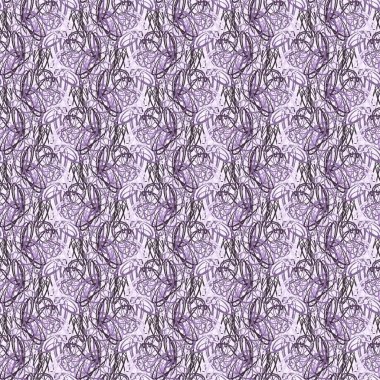 Cinsiyet olarak nötr çiçekli, dikişsiz raster arka plan. Basit, kaprisli, romantik, 2 tonlu bir model. Çocuk odası duvar kâğıdı ya da her yerde skandal var.. 