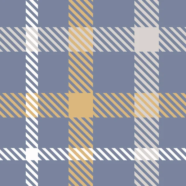 Farmhouse naadloze ruitvector patroon. Gingham baby kleur checker achtergrond. Overal geweven tweed print. — Stockvector