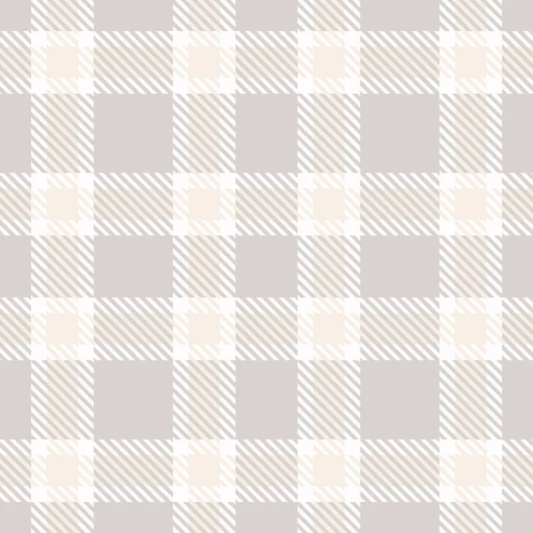 Granja gris patrón de vectores a cuadros sin costura. Gingham bebé color checker fondo. tweed tejido por todas partes imprimir. — Vector de stock