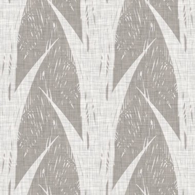 Kusursuz Fransız kırsal mutfak çizgili kumaş deseni. Gri beyaz, dikey çizgili arka plan. Batik Boyası Kaynak Stili Kırsal Örgü Cottagecore Tekstili. 