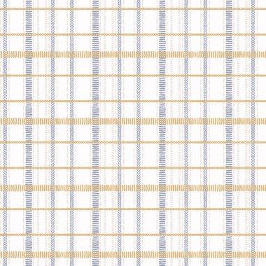 Çiftlik evi kusursuz vektör şablonu. Gingham bebek renk kontrolü geçmişi. Her tarafı kumaşla örülmüş.. 