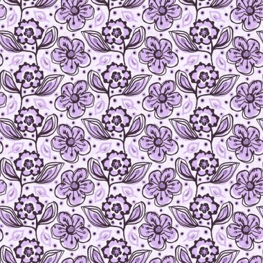 Cinsiyet olarak nötr çiçekli, dikişsiz raster arka plan. Basit, kaprisli, romantik, 2 tonlu bir model. Çocuk odası duvar kâğıdı ya da her yerde skandal var.. 