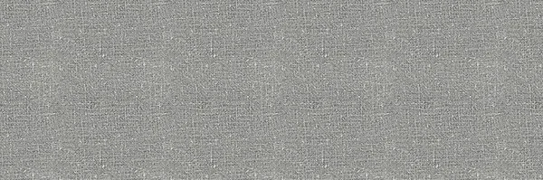 Fondo de borde de textura de lino gris francés natural. Patrón de borde sin costura de fibra de lino Ecru. Hilado orgánico cerca de tela tejida cinta banner de ajuste. Granja rústica tela lienzo ribete — Foto de Stock