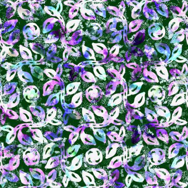 Kusursuz leylak, ombre deseni deseni. 80 'lerin mavi yıkama efektli benekli ev dekoru. 