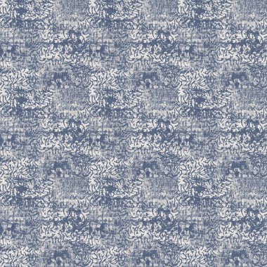 Fransız mavisi, düzensiz, noktalı keten desenli. Tonal kır evi tarzı soyut benekli arka plan. Basit bir kırsal kumaş tekstil etkisi. İlkel yapılı, pejmürde, şık bir kumaş..