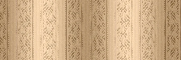 Ecru перероблена гофрована картонна паперова текстура кордону. Візерунковий нейтральний коричневий крафт-ребро обробка з ефектом ребристої текстури. Еко-пакувальна стрічка, ремісничий канцелярський подарунок стрічка ваші . — стокове фото