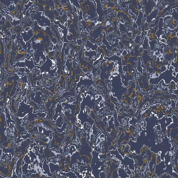 Koyu mavi mermer, erkeksi, dikişsiz doku. Düzensiz mürekkep lekesi boya etkisi. Mermer kaplanabilir grafik tasarımı duvar kağıdı örneği
