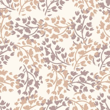Sakin yeni doğan yaprak yaprakları dikişsiz desen. Cinsiyet açısından nötr bebek odası dekorasyonu. Scandi stili eskiz duvar kağıdı arkaplan taşı ya da yeni yürümeye başlayan giysi modaName.