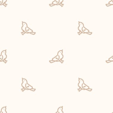 Sakin, yeni doğmuş, kusursuz, minimal bir kuş. Cinsiyet açısından nötr bebek odası dekorasyonu. Scandi stili eskiz duvar kağıdı arkaplan taşı ya da yeni yürümeye başlayan giysi modaName.