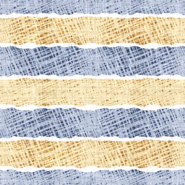 Hassas Fransız dantel efekti. Kusursuz çizgili desen. Süslü Provence tarzı dantelli kır evi dekorasyonu. Kırsal, modern, pejmürde, şık tasarım için keten kumaş duvar kağıdı..