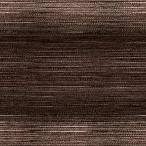 Espace naturel teint bande de marne tissé motif sans couture. Tonal brun hiver fil linéaire effet tissu. Dark masculine bruyère mélange textile fond tuile. — Photo