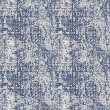 Fransız mavisi, düzensiz, noktalı keten desenli. Tonal kır evi tarzı soyut benekli arka plan. Basit bir kırsal kumaş tekstil etkisi. İlkel yapılı, pejmürde, şık bir kumaş..