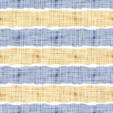 Hassas Fransız dantel efekti. Kusursuz çizgili desen. Süslü Provence tarzı dantelli kır evi dekorasyonu. Kırsal, modern, pejmürde, şık tasarım için keten kumaş duvar kağıdı..