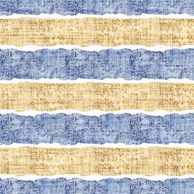 Hassas Fransız dantel efekti. Kusursuz çizgili desen. Süslü Provence tarzı dantelli kır evi dekorasyonu. Kırsal, modern, pejmürde, şık tasarım için keten kumaş duvar kağıdı..