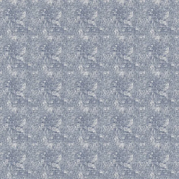 Французский голубой неправильный пятнистый льняной бесшовный узор. Тональный кантри-стиль, возрастной фон. Простой старинный деревенский текстильный эффект. Примитивная текстурная потрёпанная шикарная ткань. — стоковое фото