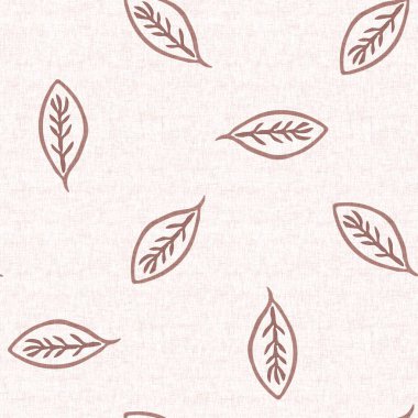 Sakin yeni doğan yaprak yaprakları dikişsiz desen. Cinsiyet açısından nötr bebek odası dekorasyonu. Scandi stili eskiz duvar kağıdı arkaplan taşı ya da yeni yürümeye başlayan giysi modaName.