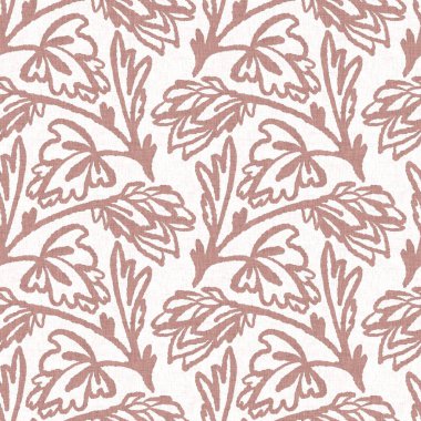 Cinsiyet ayrımı olmayan pembe yaprak, dikişsiz raster arka plan. Basit, kaprisli, 2 tonlu bir model. Çocuk odası duvar kâğıdı ya da her yerde skandal var..