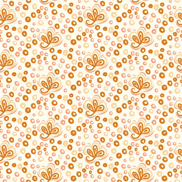 Doğal şık boho çiçeği desenli, dağınık yaban çiçeği tarzında. El çizimi organik botanik moda baskısı. Modern yaz doğa bahçesi, modaya uygun klasik kır pamuğu renginde çiçek açtı. 