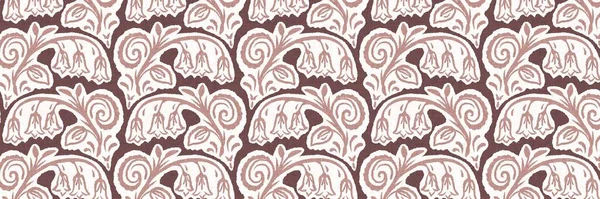 Cinsiyet ayrımı olmayan çiçek dikişsiz raster sınırı. Basit, kaprisli, 2 tonlu bir model. Çocuk odası duvar kâğıdı ya da her yerde skandal var..