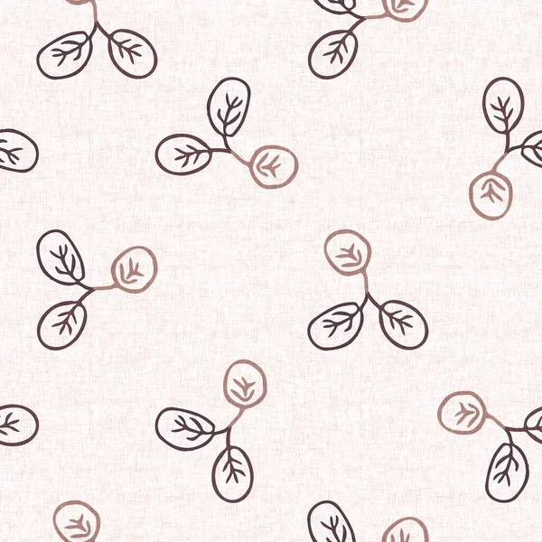 Sakin yeni doğan yaprak yaprakları dikişsiz desen. Cinsiyet açısından nötr bebek odası dekorasyonu. Scandi stili eskiz duvar kağıdı arkaplan taşı ya da yeni yürümeye başlayan giysi modaName.