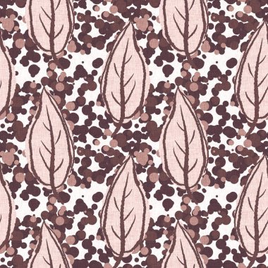 Cinsiyet ayrımı olmayan pembe yaprak, dikişsiz raster arka plan. Basit, kaprisli, 2 tonlu bir model. Çocuk odası duvar kâğıdı ya da her yerde skandal var..